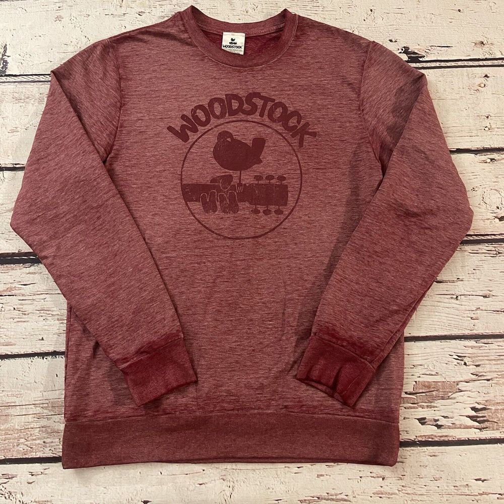 Woodstock‎ Sweater Men's Size Medium 2018 Long Sleeve Crewneck